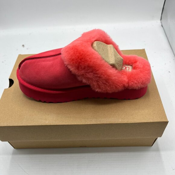 NWT UGG Women's Disquette Comfortable Platform Slippers Size US 8 Brand New - Picture 1 of 6